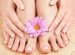 Classic manicure and pedicure